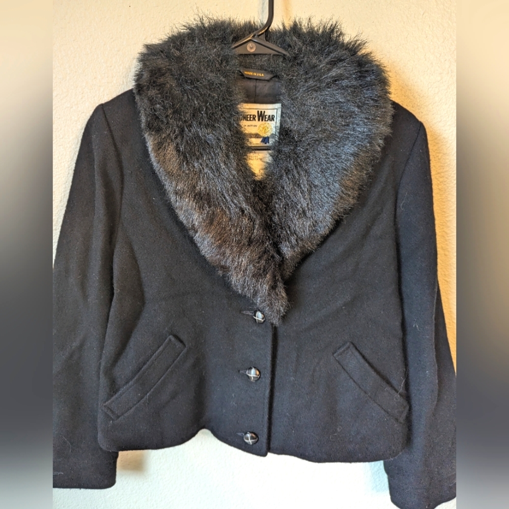 Vintage Fur Woman's Jacket. Pioneer Wear